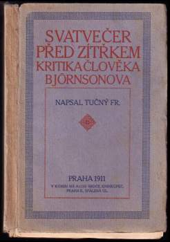 Svatvečer před zítřkem