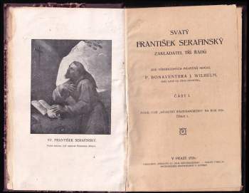 Bonaventura Josef Wilhelm: Svatý František Serafinský