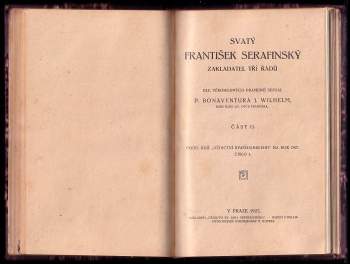 Bonaventura Josef Wilhelm: Svatý František Serafinský