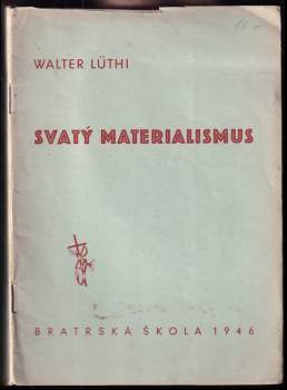 Svatý materialismus