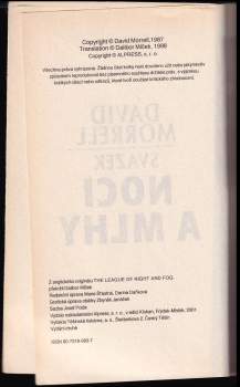 David Morrell: Svazek noci a mlhy