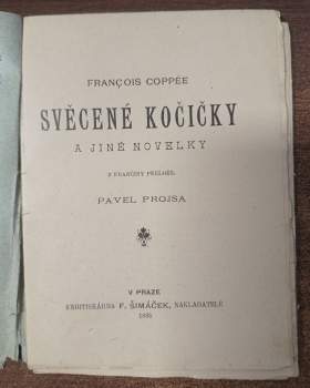 François Coppée: Svěcené kočičky a jiné novelky