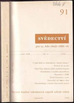 Svědectví