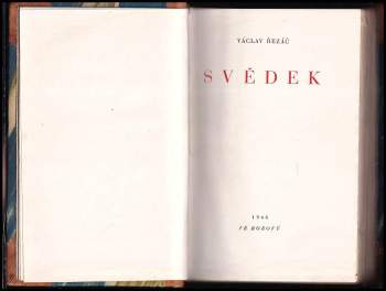 Václav Řezáč: Svědek