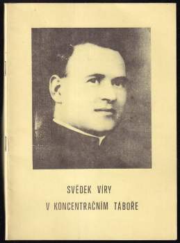 Svědek víry v koncentračním táboře : Pater Richard Henkes, mučedník blíženské lásky