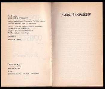 Jan Trefulka: Svedený a opuštěný