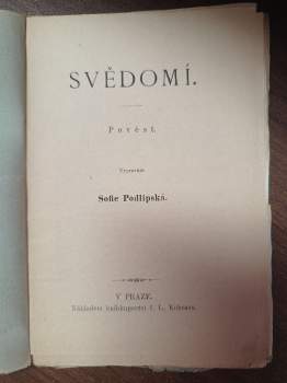 Sofie Podlipská: Svědomí