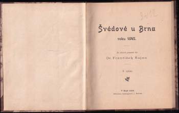Švédové u Brna roku 1645