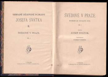 Josef Svátek: Švédové v Praze