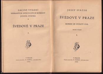 Josef Svátek: Švédové v Praze