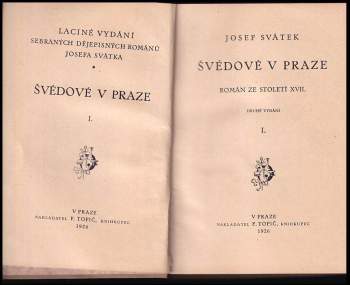 Josef Svátek: Švédové v Praze