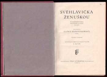 Eliška Krásnohorská: Svéhlavička