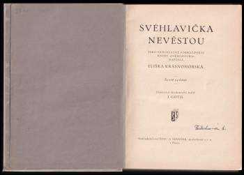 Eliška Krásnohorská: Svéhlavička nevěstou