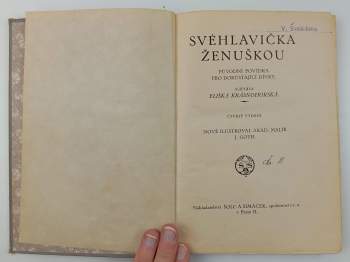 Eliška Krásnohorská: Svéhlavička ženuškou