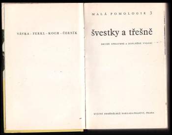 Miloslav Vávra: Švestky a třešně