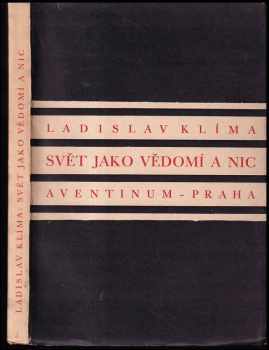 Svět jako vědomí a nic