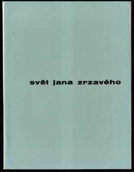 Svět Jana Zrzavého