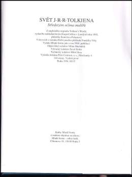J. R. R Tolkien: Svět J.R.R. Tolkiena