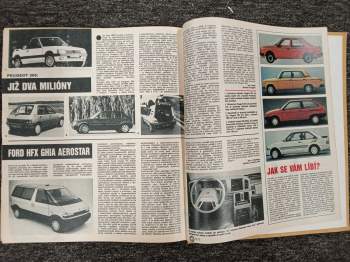 Miroslav Ebr: Svět motorů - týdeník Svazarmu KOMPLETNÍ ROČNÍKY 1983 + 1986 + 1987
