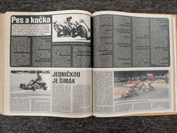 Miroslav Ebr: Svět motorů - týdeník Svazarmu KOMPLETNÍ ROČNÍKY 1983 + 1986 + 1987