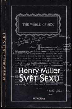Svět sexu - Henry Miller (1995, Concordia) - ID: 934298