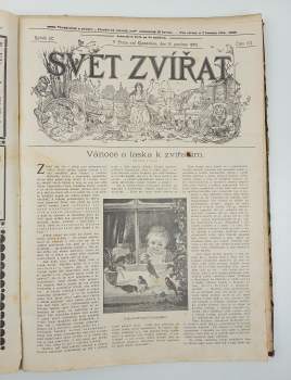 Václav Fuchs: Svět zvířat, ROČNÍK IX., Čísla 134-157