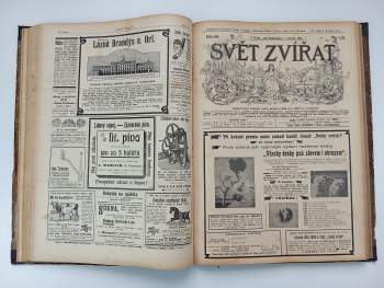 Václav Fuchs: Svět zvířat, ROČNÍK VIII., Čísla 110-133