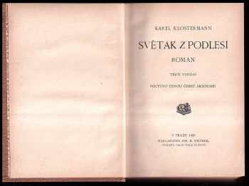 Karel Klostermann: Světák z Podlesí