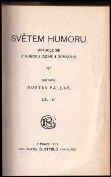 Gustav Pallas: Světem humoru