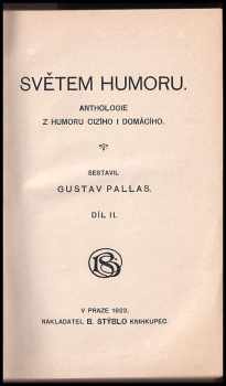 Gustav Pallas: Světem humoru