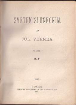 Jules Verne: Světem slunečním