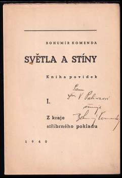 Bohumír Komenda: Světla a stíny