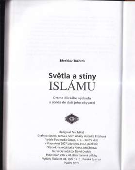 Břetislav Tureček: Světla a stíny islámu