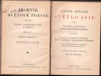 Edwin Arnold: Světlo Asie čili Veliké odříkání