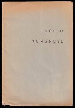 Světlo. Emmanuel