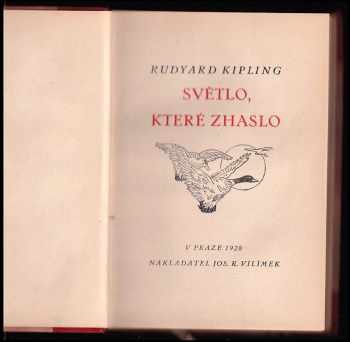 Rudyard Kipling: Světlo, které zhaslo