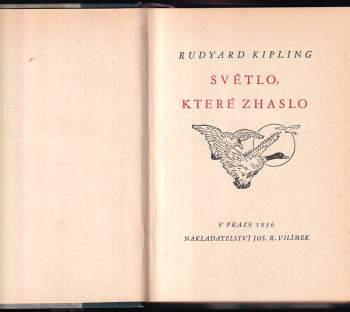 Rudyard Kipling: Světlo, které zhaslo