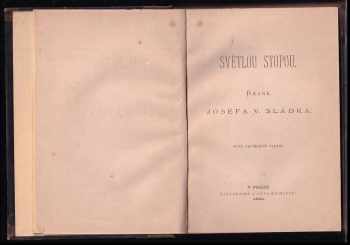 Josef Václav Sládek: Světlou stopou