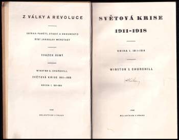 Winston Churchill: Světová krise 1911-1918