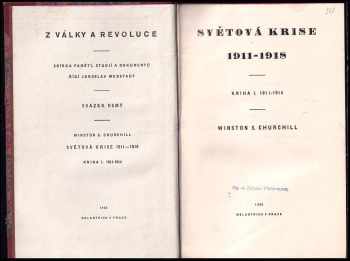 Winston Churchill: Světová krise 1911-1918