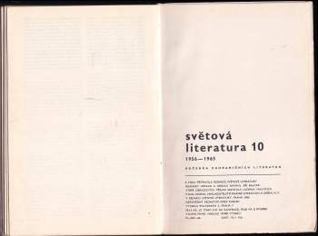 Světová literatura