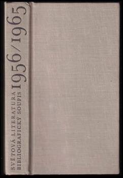 Světová literatura 1956-1965