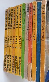 Světová literatura 1961 - 1962 KOMPLETNÍ ROČNÍKY