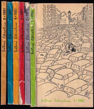 Jan Řezáč: Světová literatura 1961 - čísla 1 - 6 - KOMPLETNÍ ROČNÍK