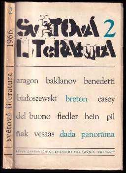 Světová literatura 1966 - ročník 11. - čísla 1 - 6 - KOMPLETNÍ ROČNÍK