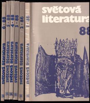Světová literatura 88 - ročník 33. - čísla 1 - 6 - KOMPLETNÍ ROČNÍK