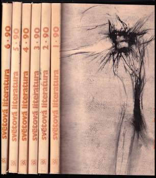 Světová literatura 90 - ročník 35. - čísla 1 - 6 - KOMPLETNÍ ROČNÍK