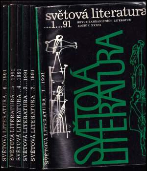 Světová literatura 91 - ročník 35. - čísla 1 - 6 - KOMPLETNÍ ROČNÍK