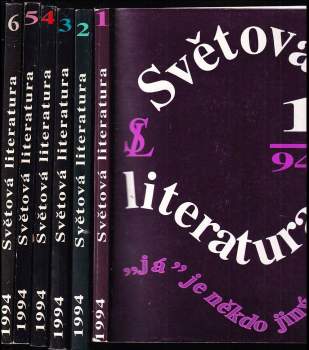 Světová literatura 94 - ročník 38. - čísla 1 - 6 - KOMPLETNÍ ROČNÍK