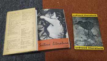 Jan Řezáč: Světová literatura - Revue zahraničních literatur - ročníky 1. až 7.